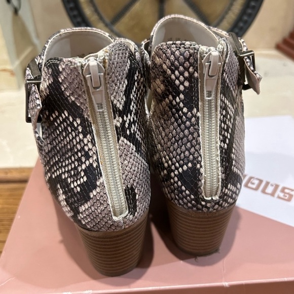 Fergalicious Snakeskin Print Boots - Picture 4 of 5